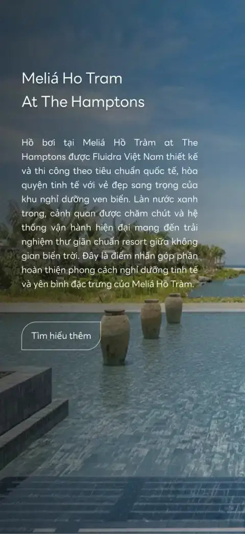 Meliá Ho Tram At The Hamptons