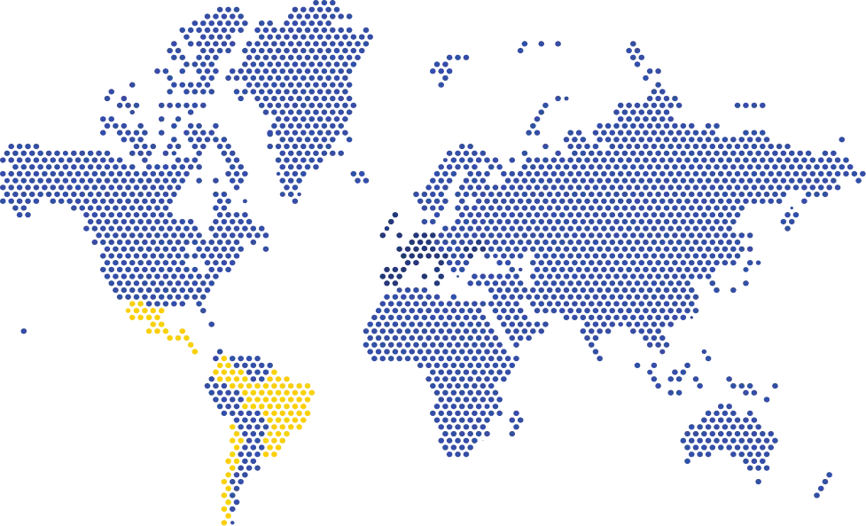 Map of Latin America